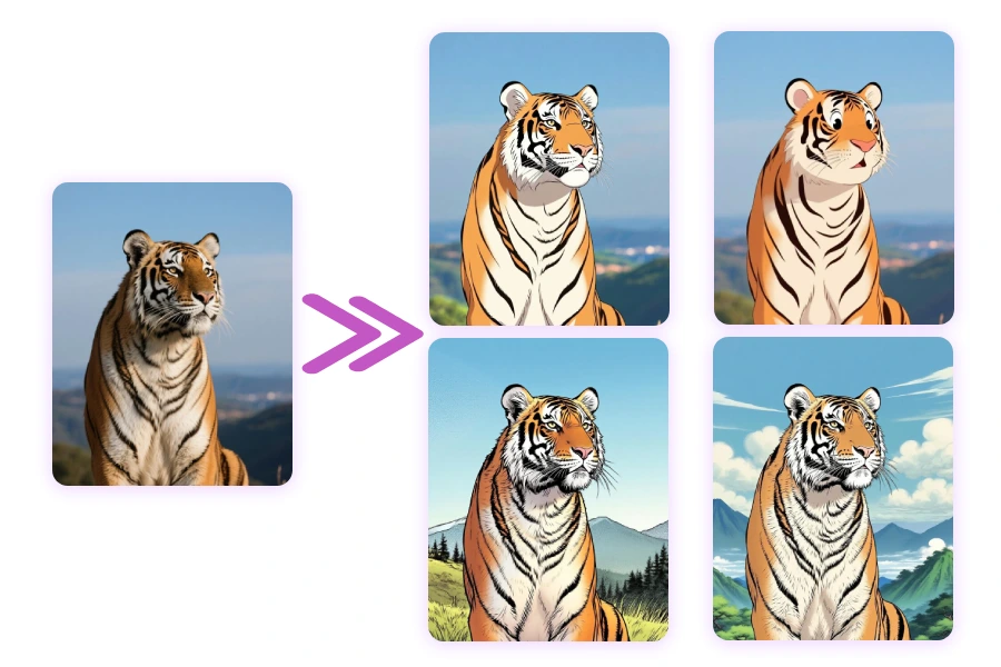 เครื่องสร้างภาพ AI เพื่อสร้างอนิเมะ