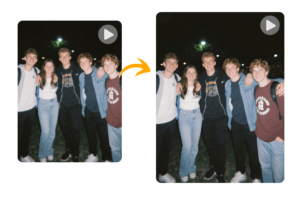 晶莹剔透的画质与AI视频增强器