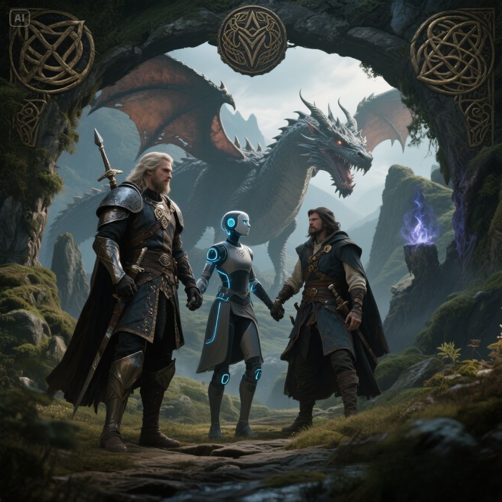 Embark on an Epic Fantasy Quest with Your AI Companion